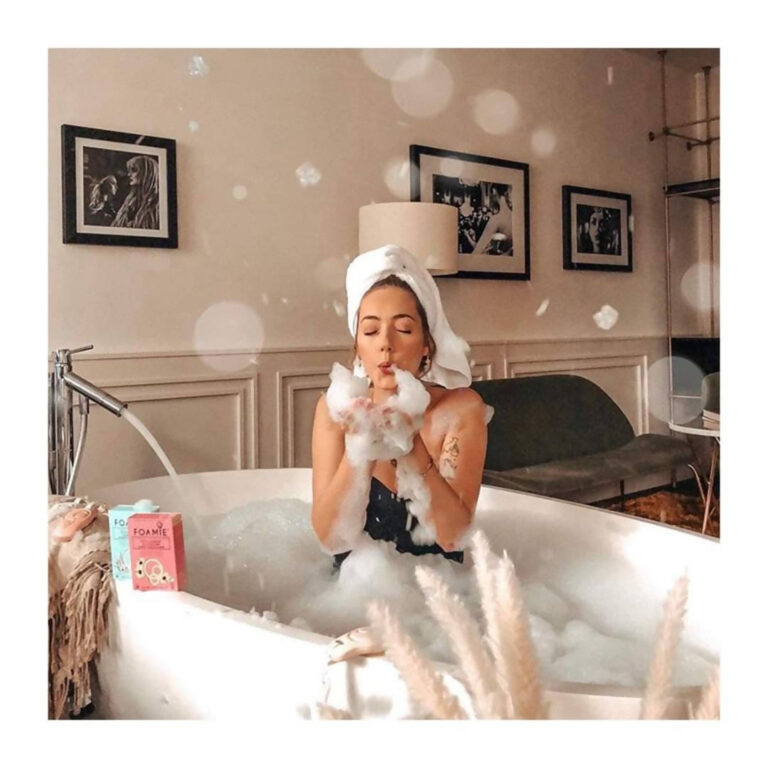 Shampoo sólido en barra foamie aceite de coco cabello normal