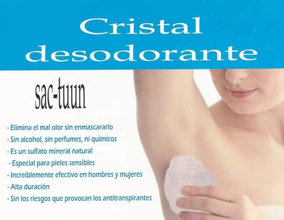 Sac-Tuun Cristal Desodorante