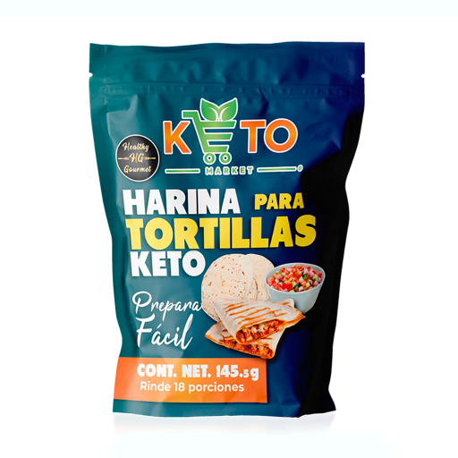 Harina para tortillas Keto What The Health