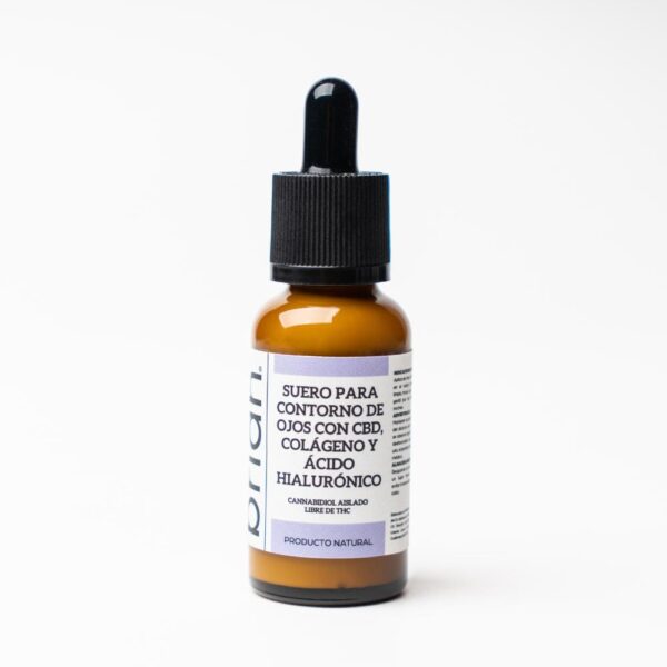 Suero para el contorno de ojos con cáñamo CBD espectro aislado 500 mg | 30 ml - Encuéntralos en What the health! - La tienda online de Salud y Bienestar