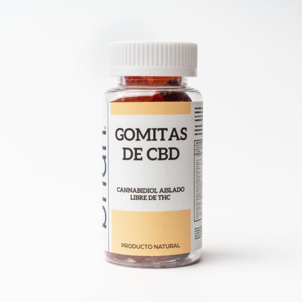 Gomitas frutales con cannabidol CBD aislado - Encuéntralos en What the health! -La tienda online de Salud y Bienestar