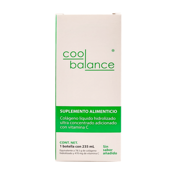 Caja cool balance® de botella de 235 mL frontal