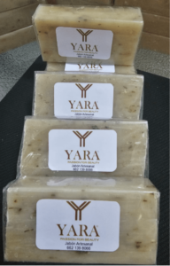 Jabón artesanal de avena de Yara