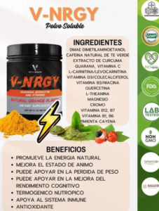 V-NRGY polvo saludable de Vital Health