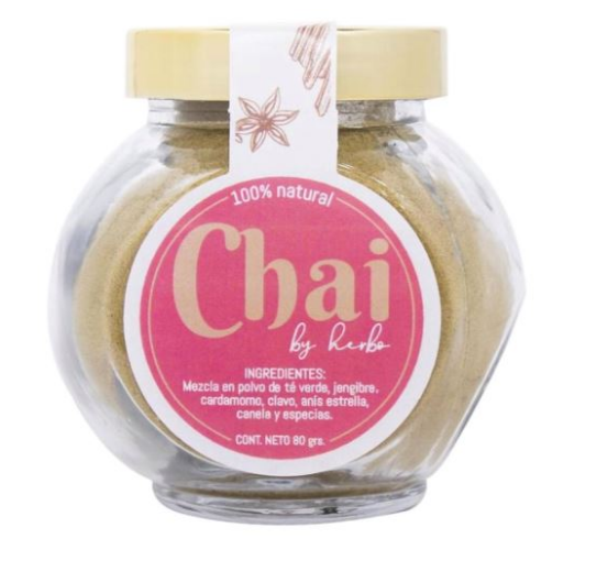 Envase de Té Chai by Herbo