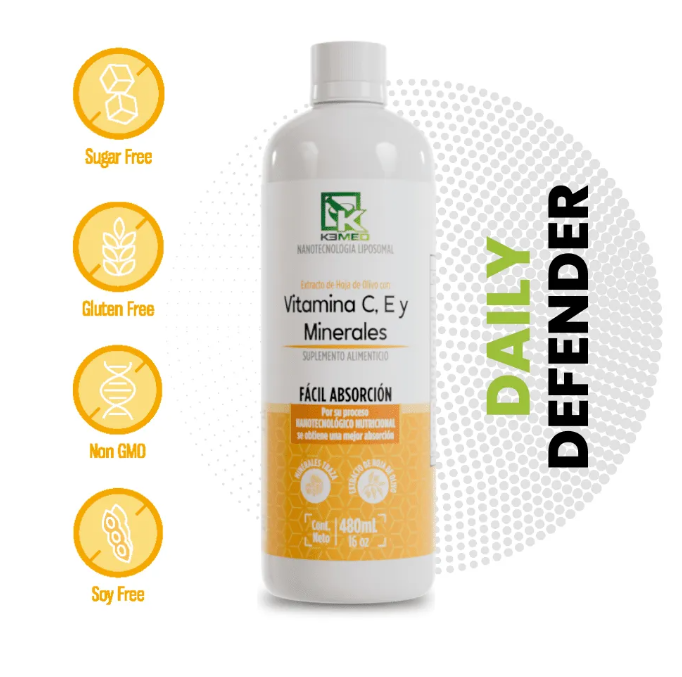 Envase de Daily defender de Kemed