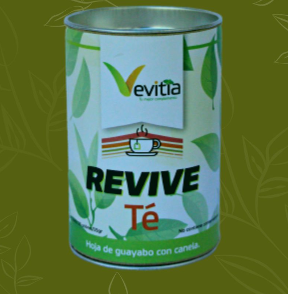Envase de Revive Té de Vivitia