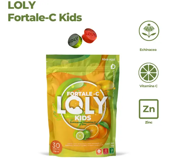 Envase de Fontanero-C Kids de Loly Vitamina