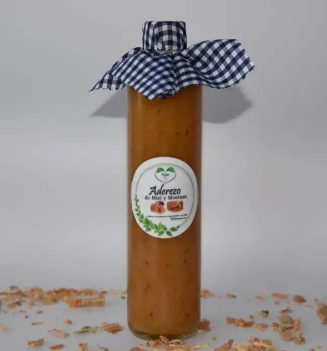 Aderezo para ensaladas de miel y mostaza de Kijmi Gourmet