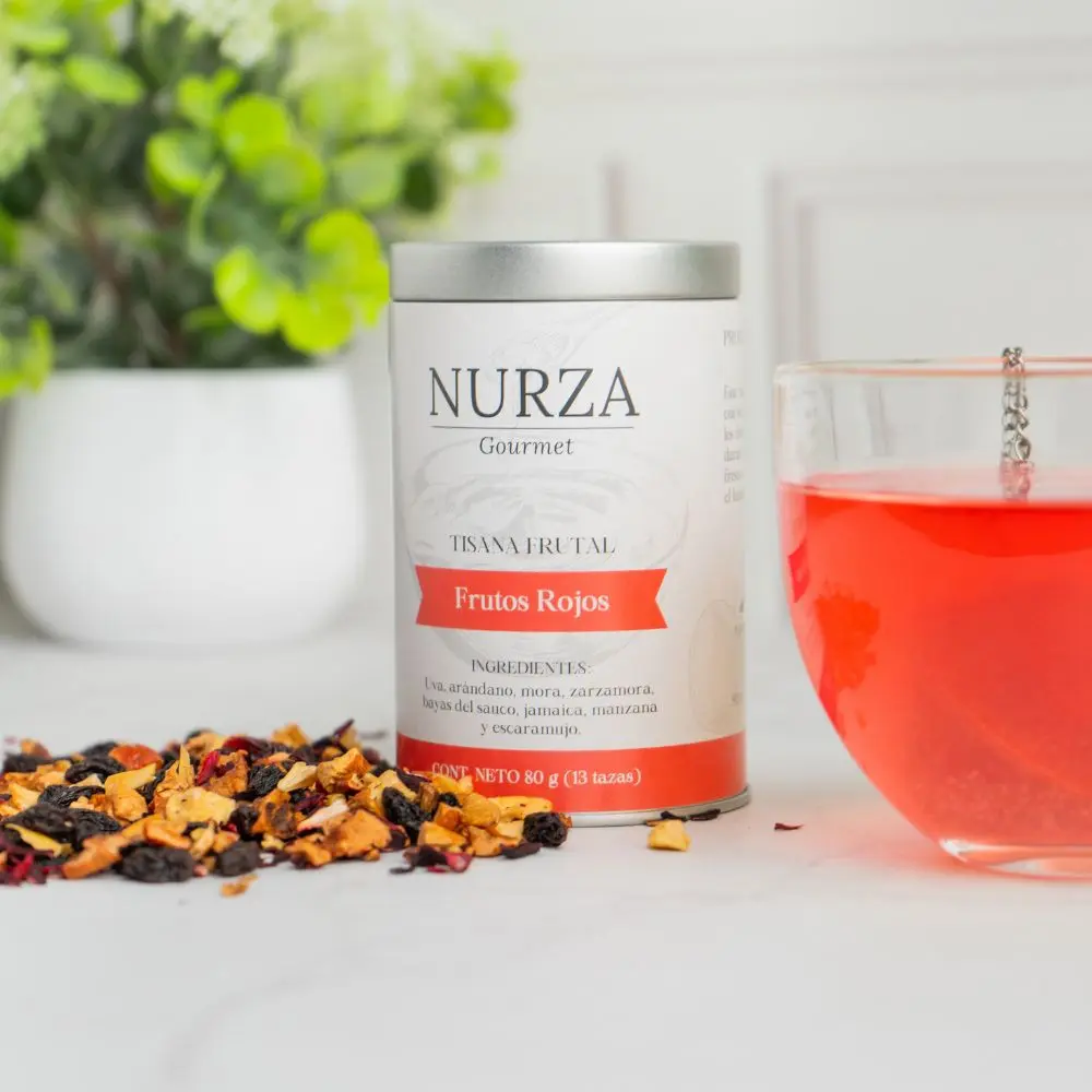 Tisana Frutal Frutos Rojos 80 g - Nurza Gourmet