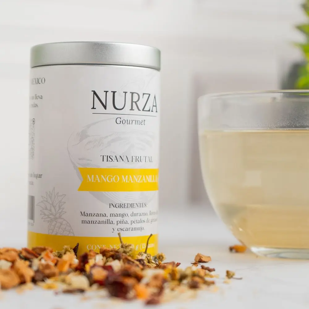 Tisana Frutal Mango Manzanilla 80 g de Nurza Gourmet
