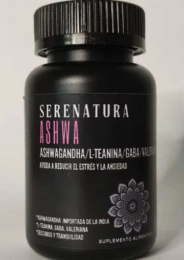 Serenatura Ashwa con ashwagandha de Serenaura México