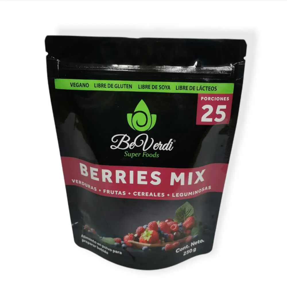 Shake Malteada Berries Mix de BeVerdi