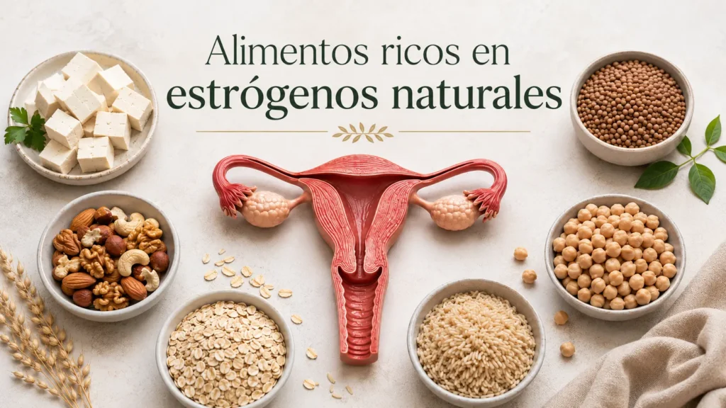 Alimentos ricos en estrógenos naturales