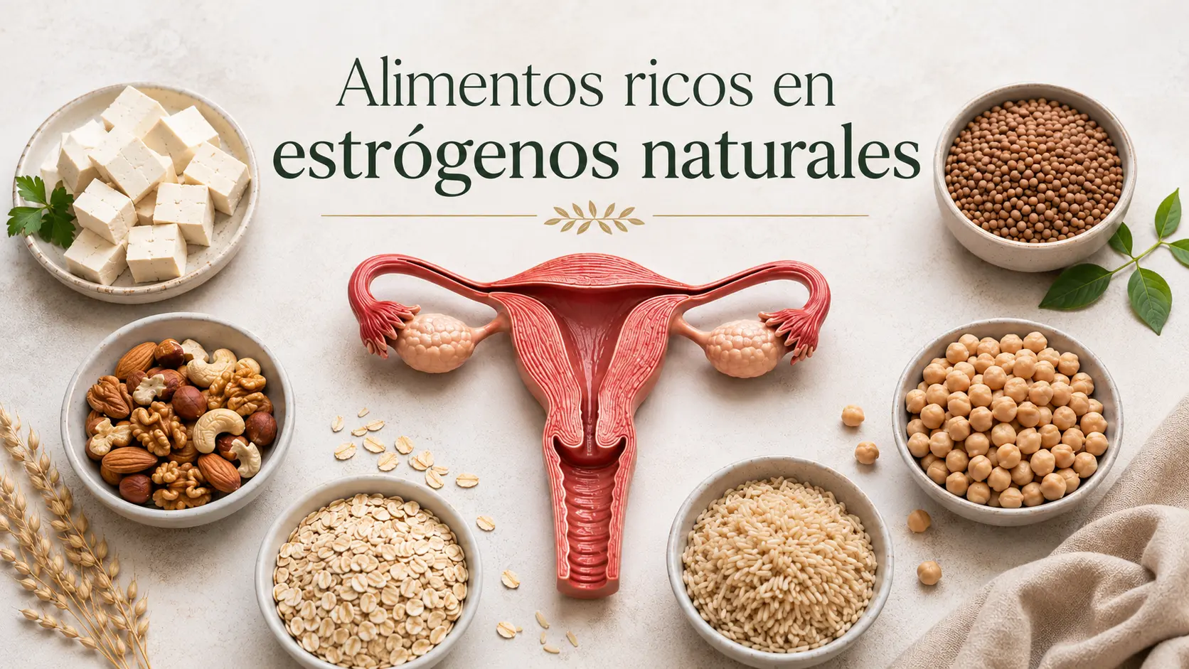 Alimentos ricos en estrógenos naturales