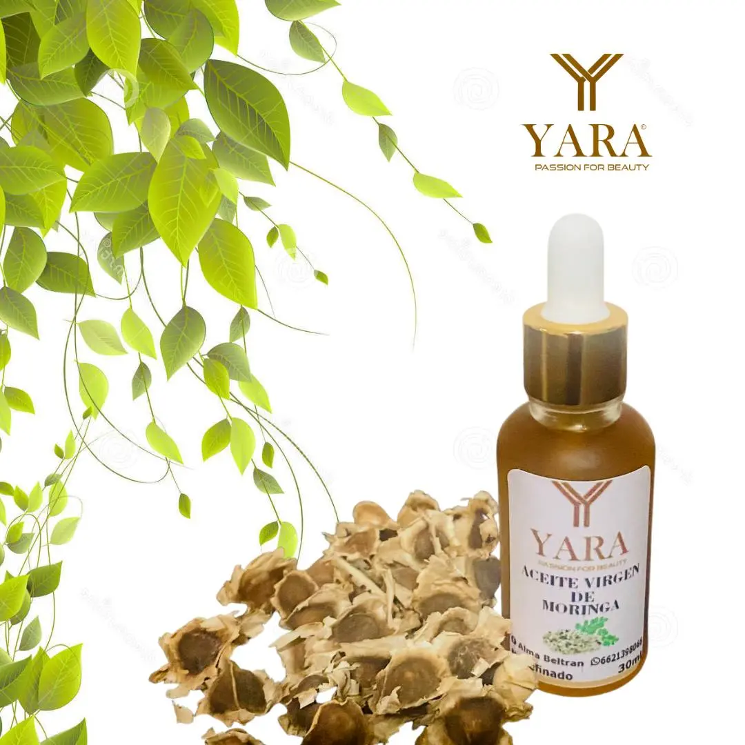 Aceite extra virgen de moringa de Yara for Beauty Passion