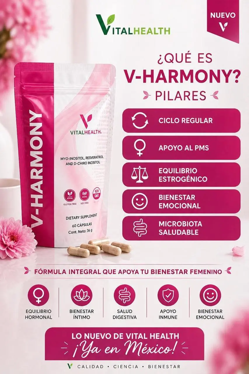 V-Harmony de ADAPTÓGENOS/PRODUCTOS NATURISTAS VITAL HEALTH