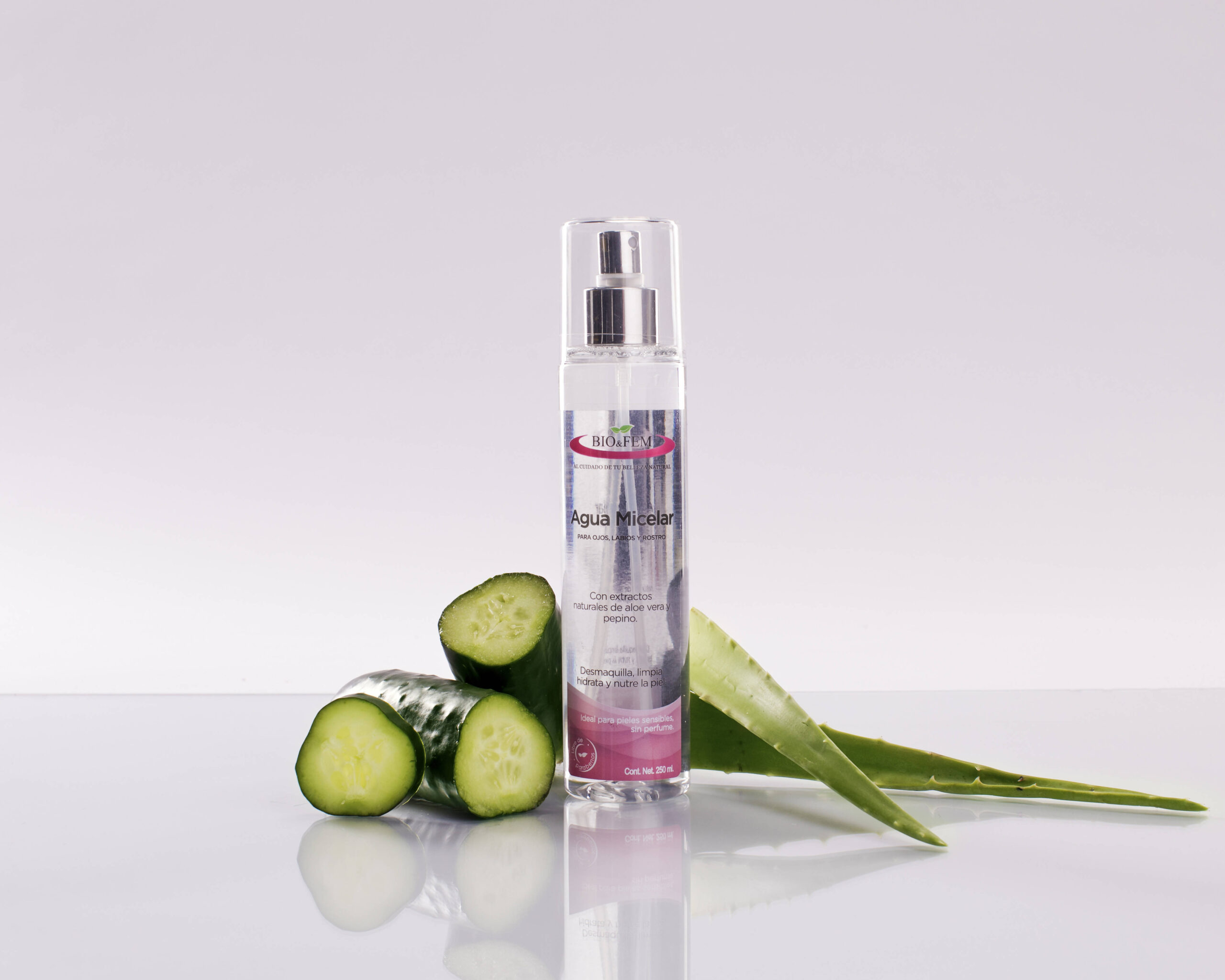 Agua micelar bio&fem 250ml