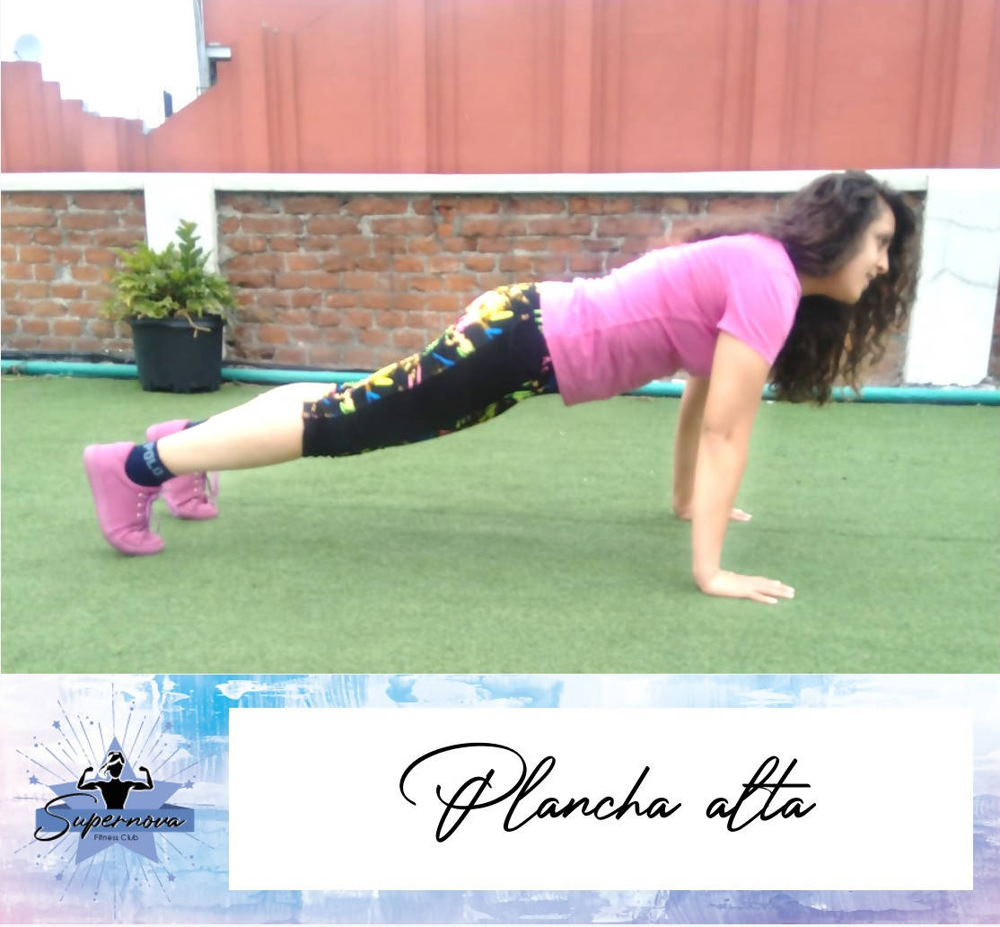 Clases de tabata grupal al aire libre