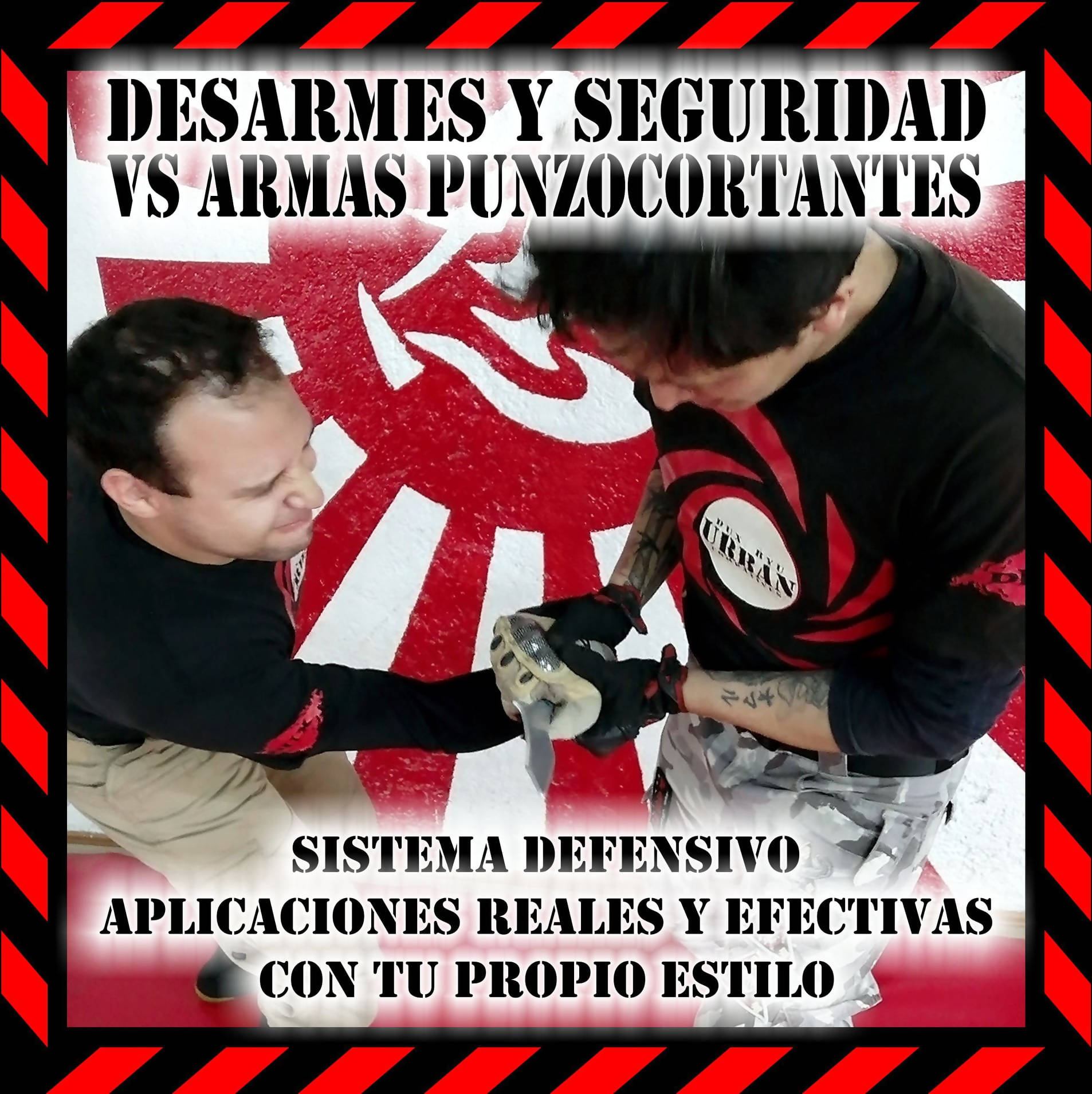Desarmes contra armas punzocortantes