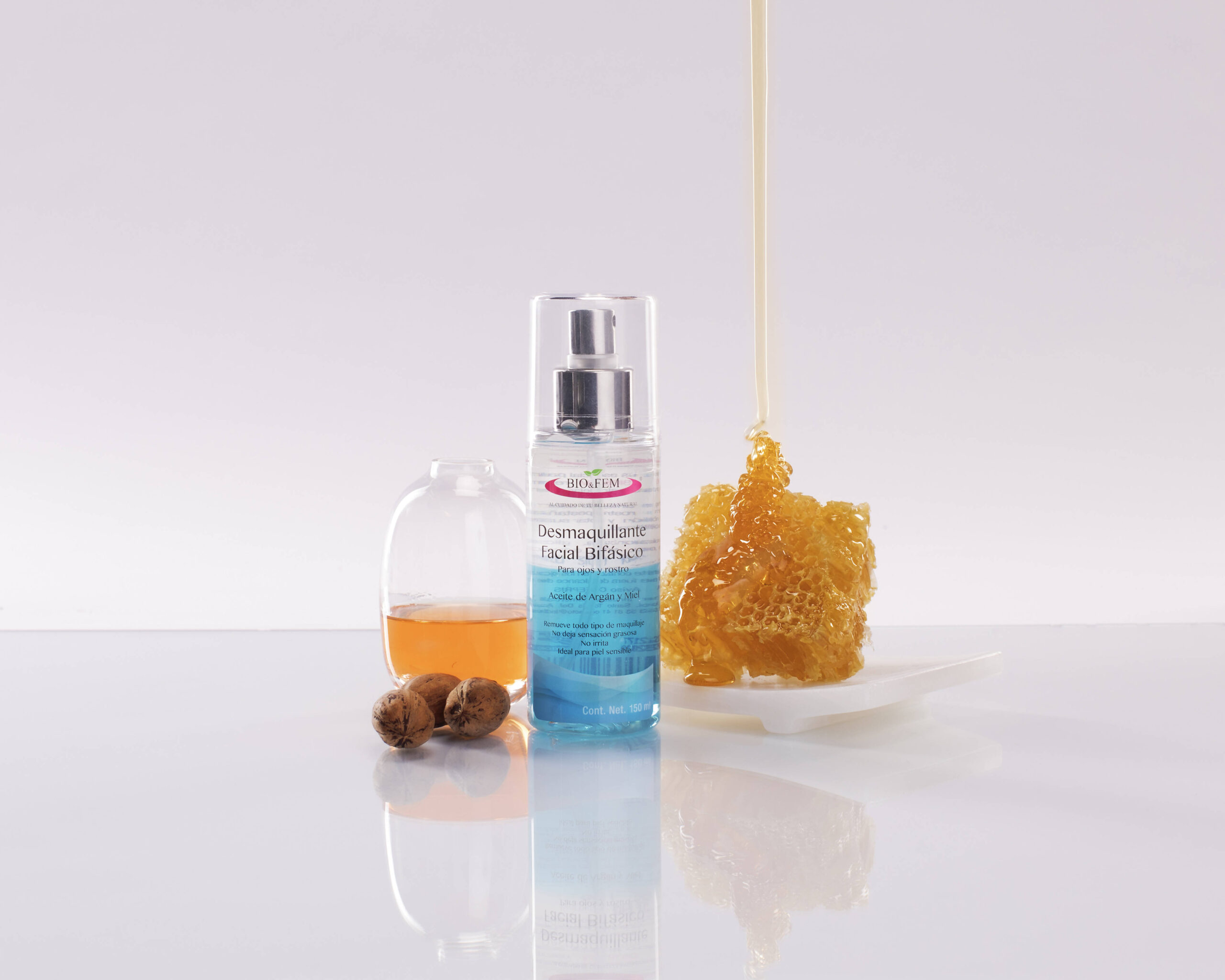 Desmaquillante facial bifasico bio&fem 150ml