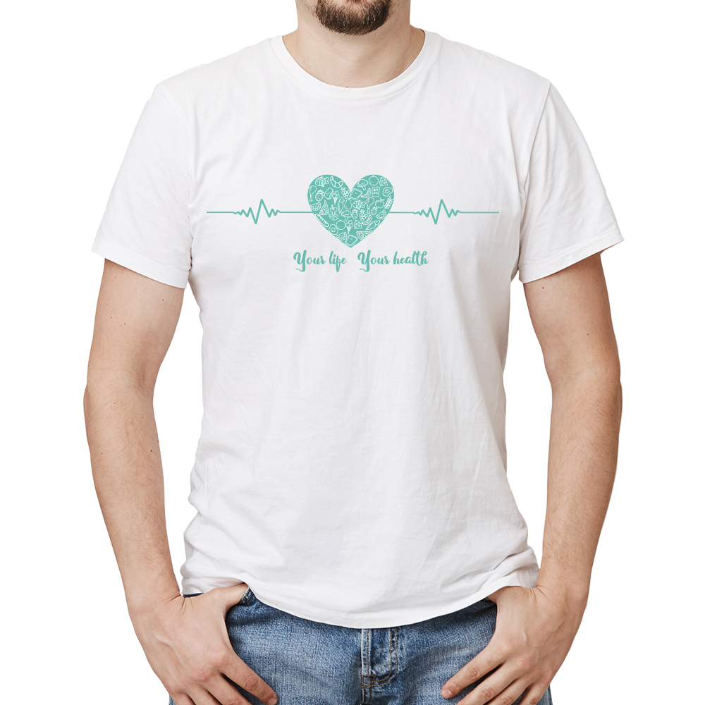 Playera ezdress - salud es vida