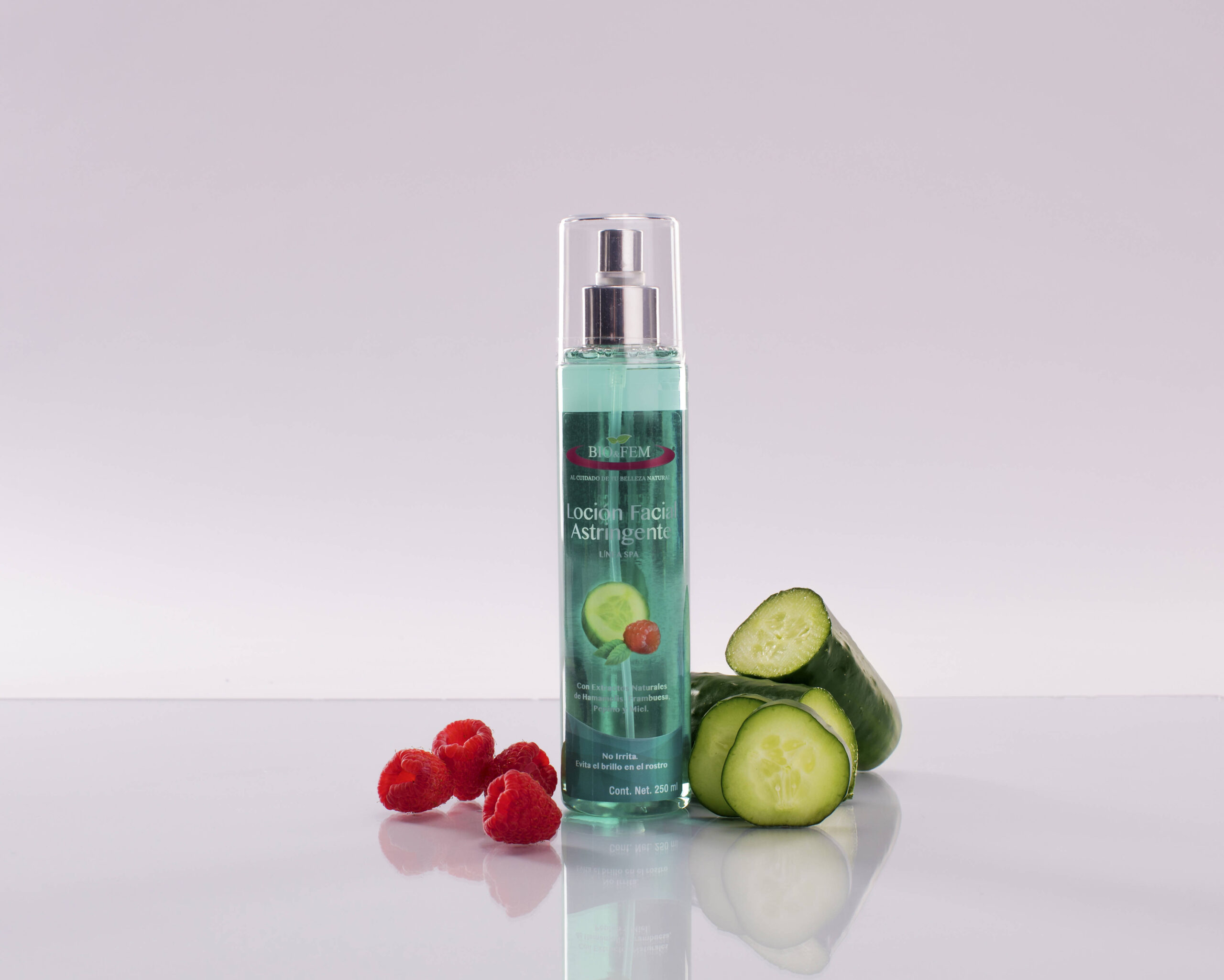 Loción facial astringente bio&fem 250ml