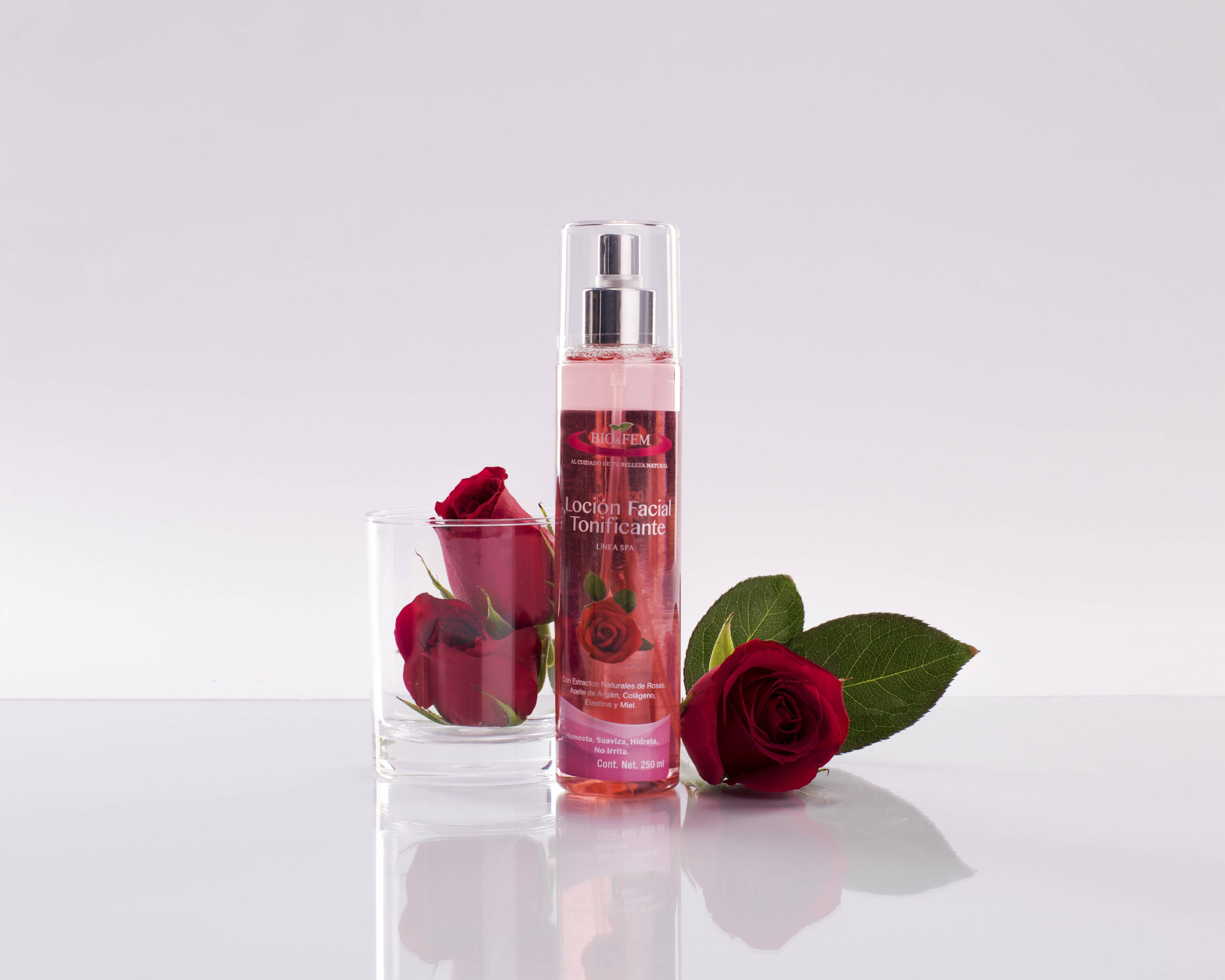 Loción facial tonificante bio&fem 250ml