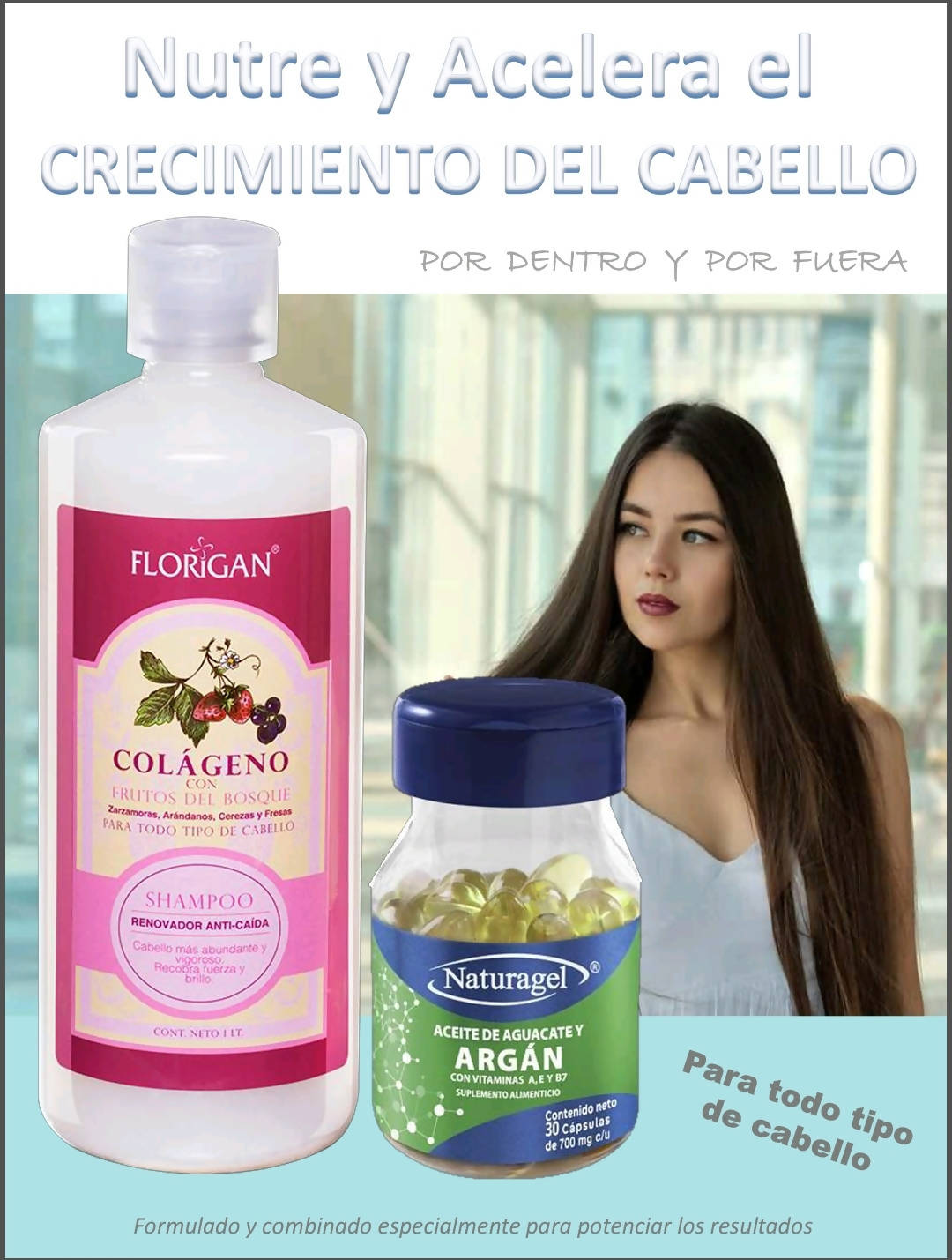 Nutre y acelera el crecimiento