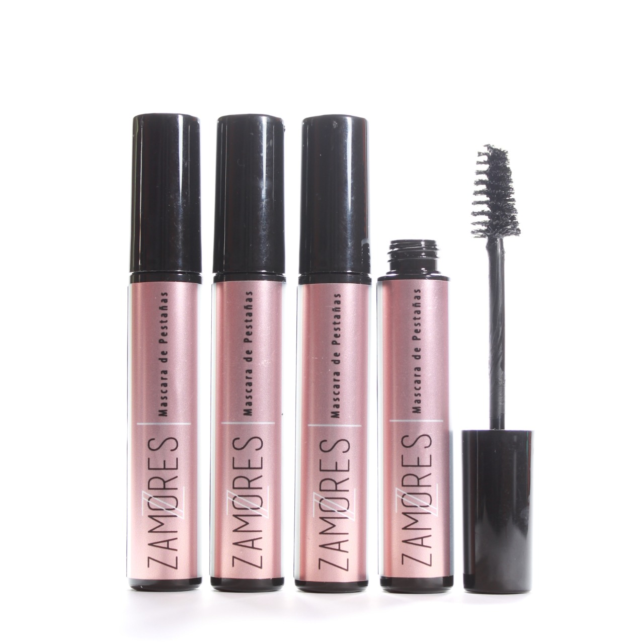 4 pack mascara para pestañas de engrosadora zamores