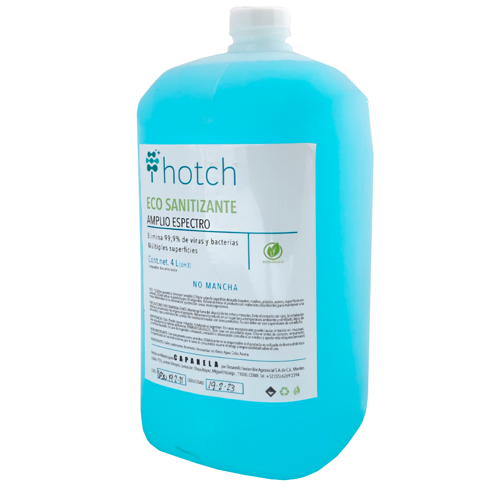 Eco sanitizante amplio espectro 4l
