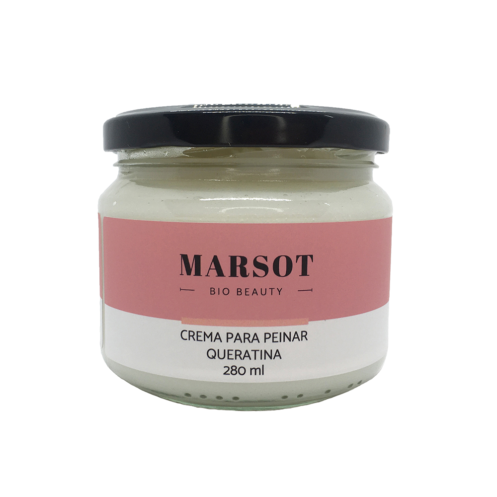 Crema para peinar queratina
