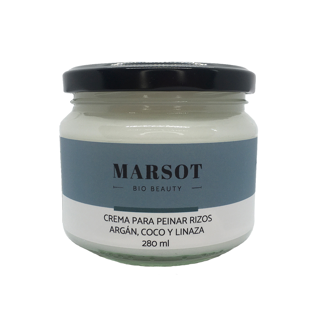 Crema para peinar rizos