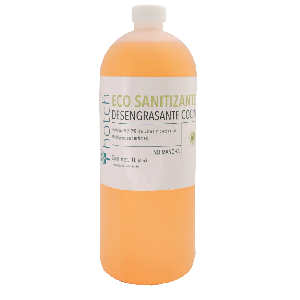 Eco desengrasante sanitizante cocinas 1l