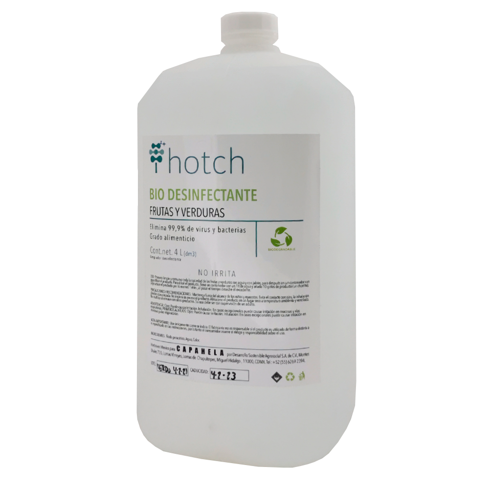 Bio desinfectante frutas y verduras 4l