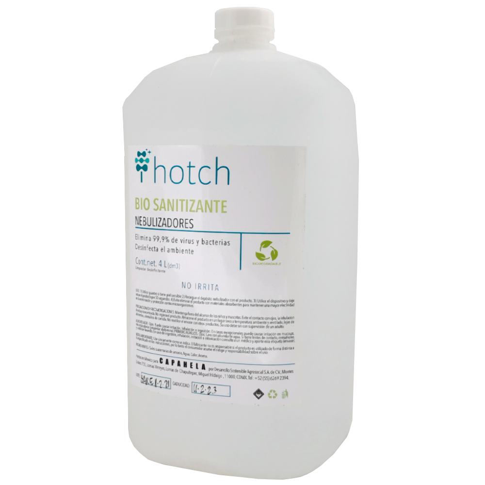 Bio sanitizante nebulizadores 4l