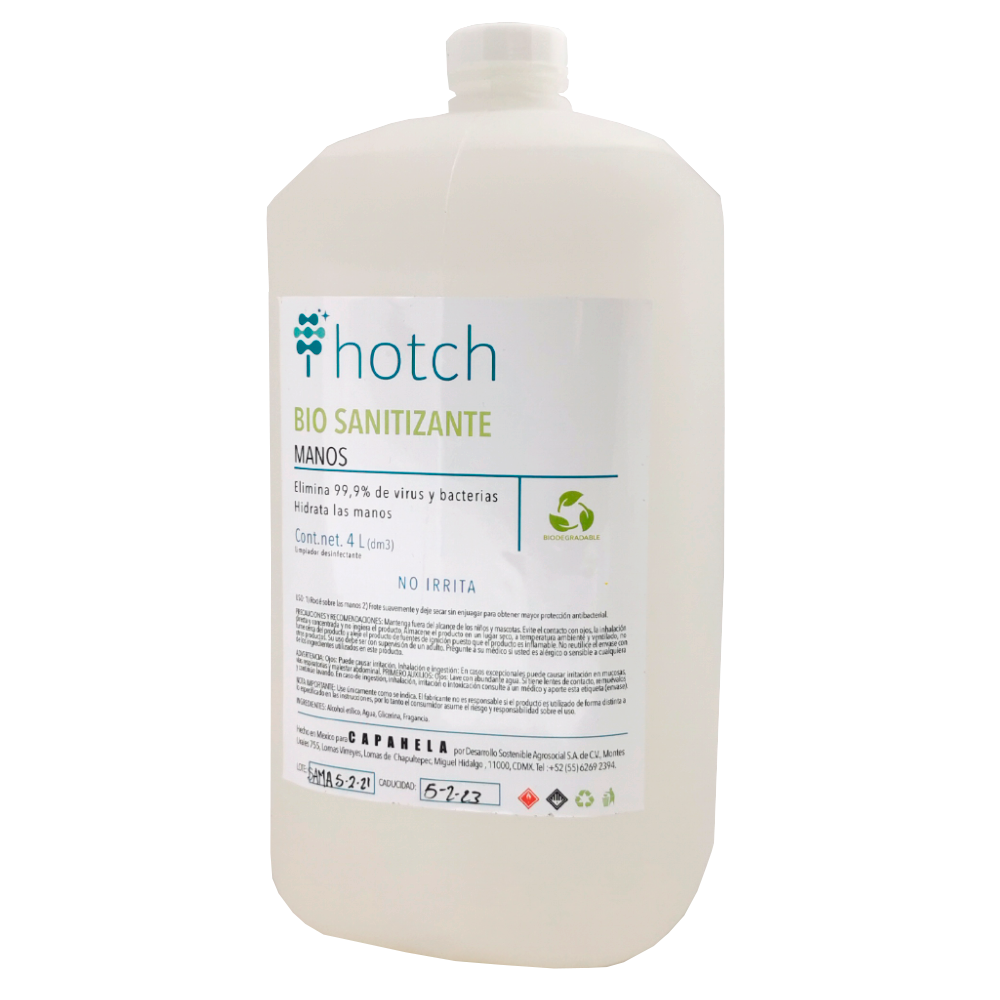Bio sanitizante manos 4l