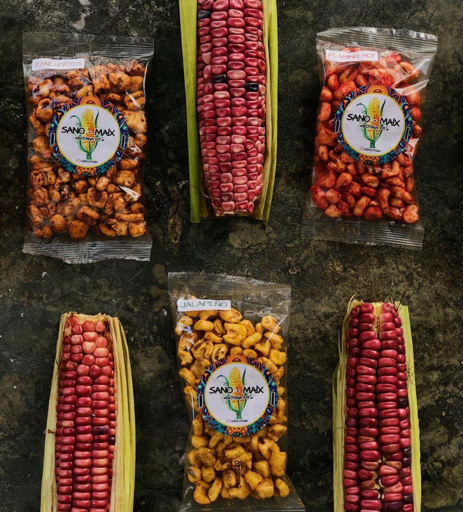 Maíz inflado al vapor 12 pack/ 50 gr cada una