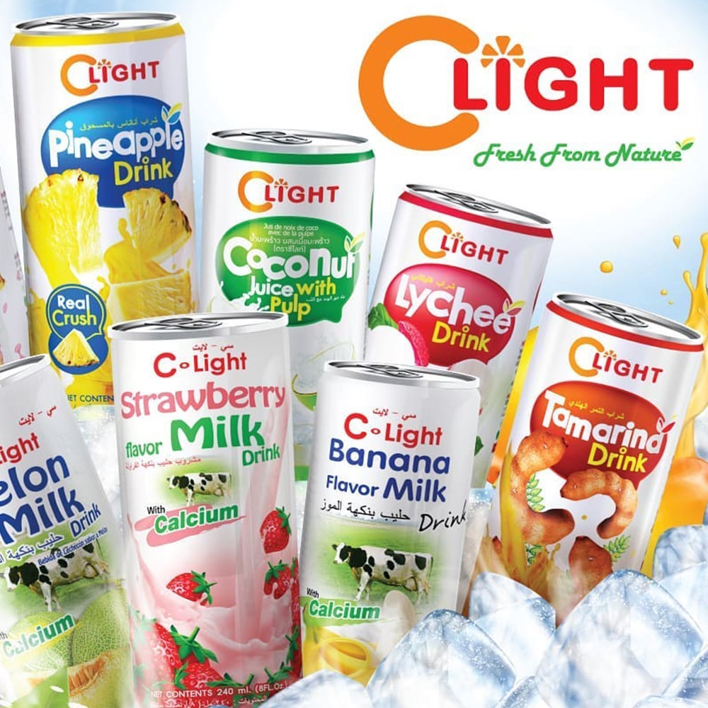 Caja de 24 bebidas c – light
