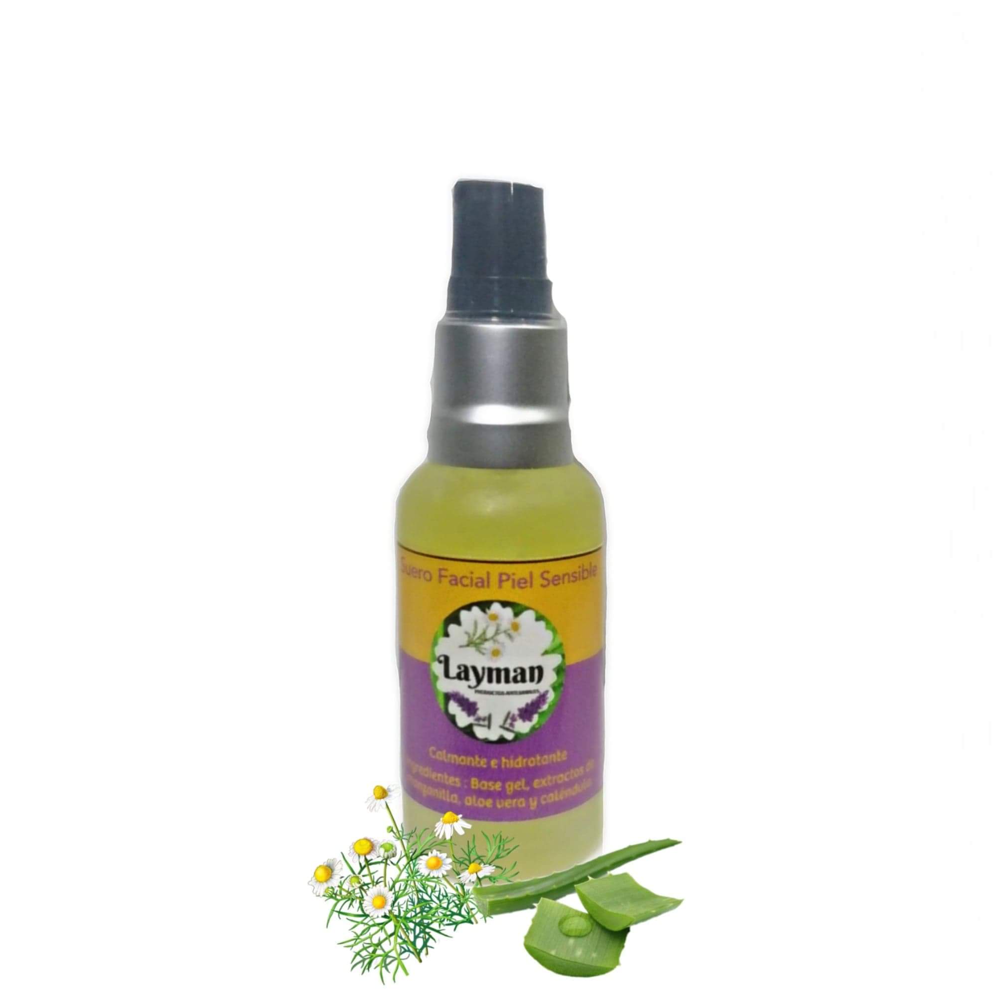 Sérum facial en gel para piel sensible