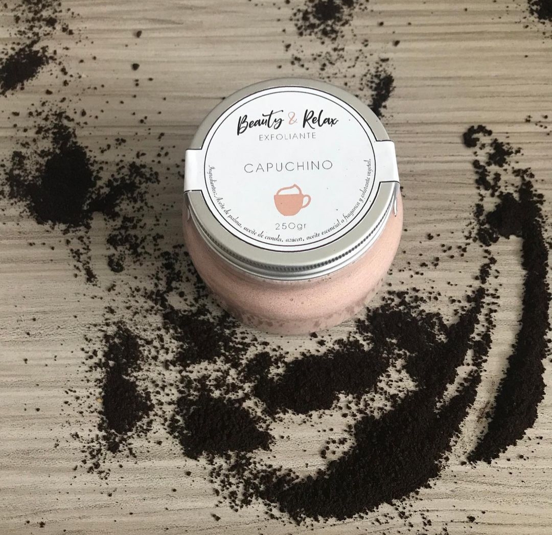 Exfoliante de capuccino