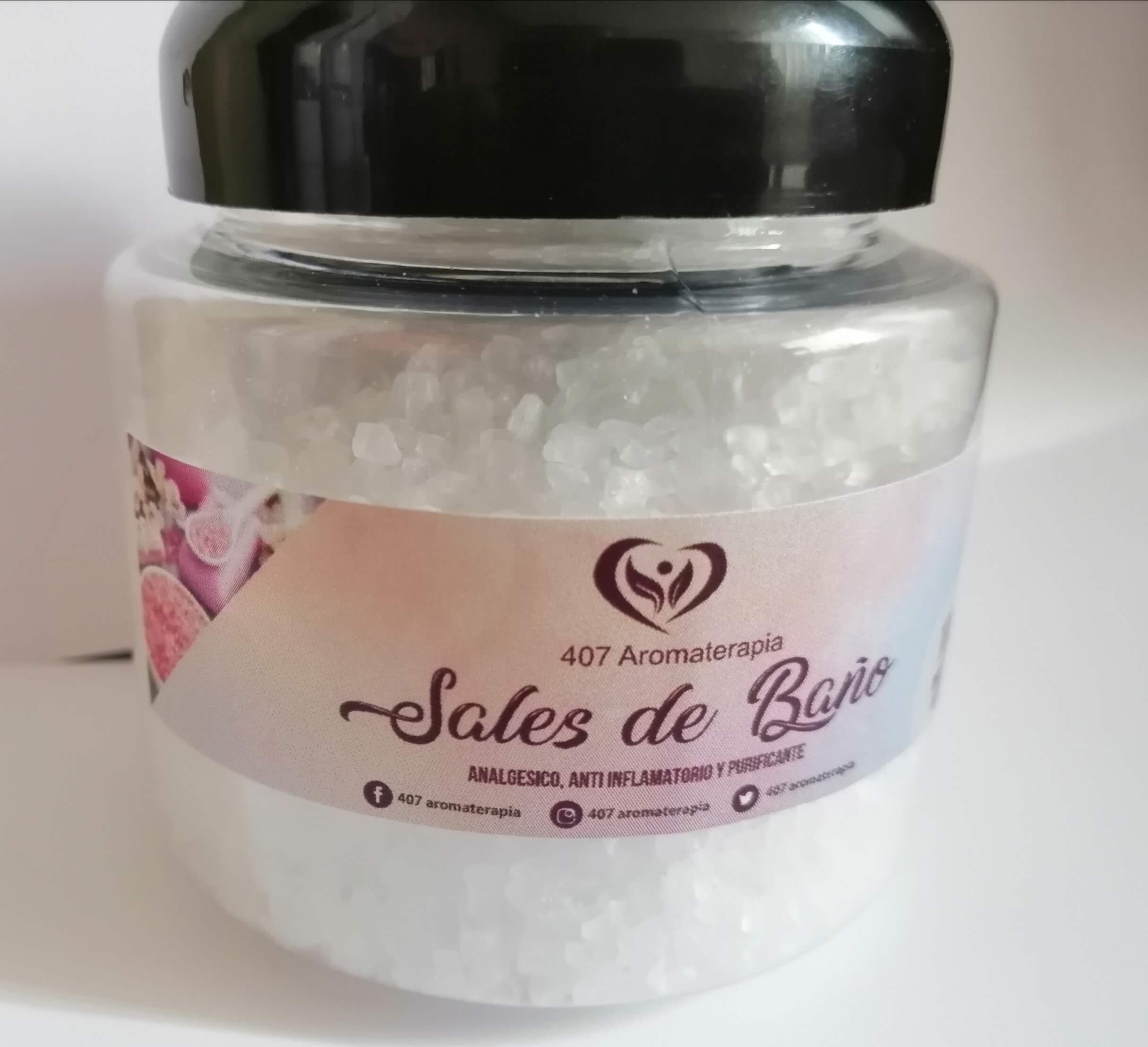 Sales aromáticas para baño/antiviral