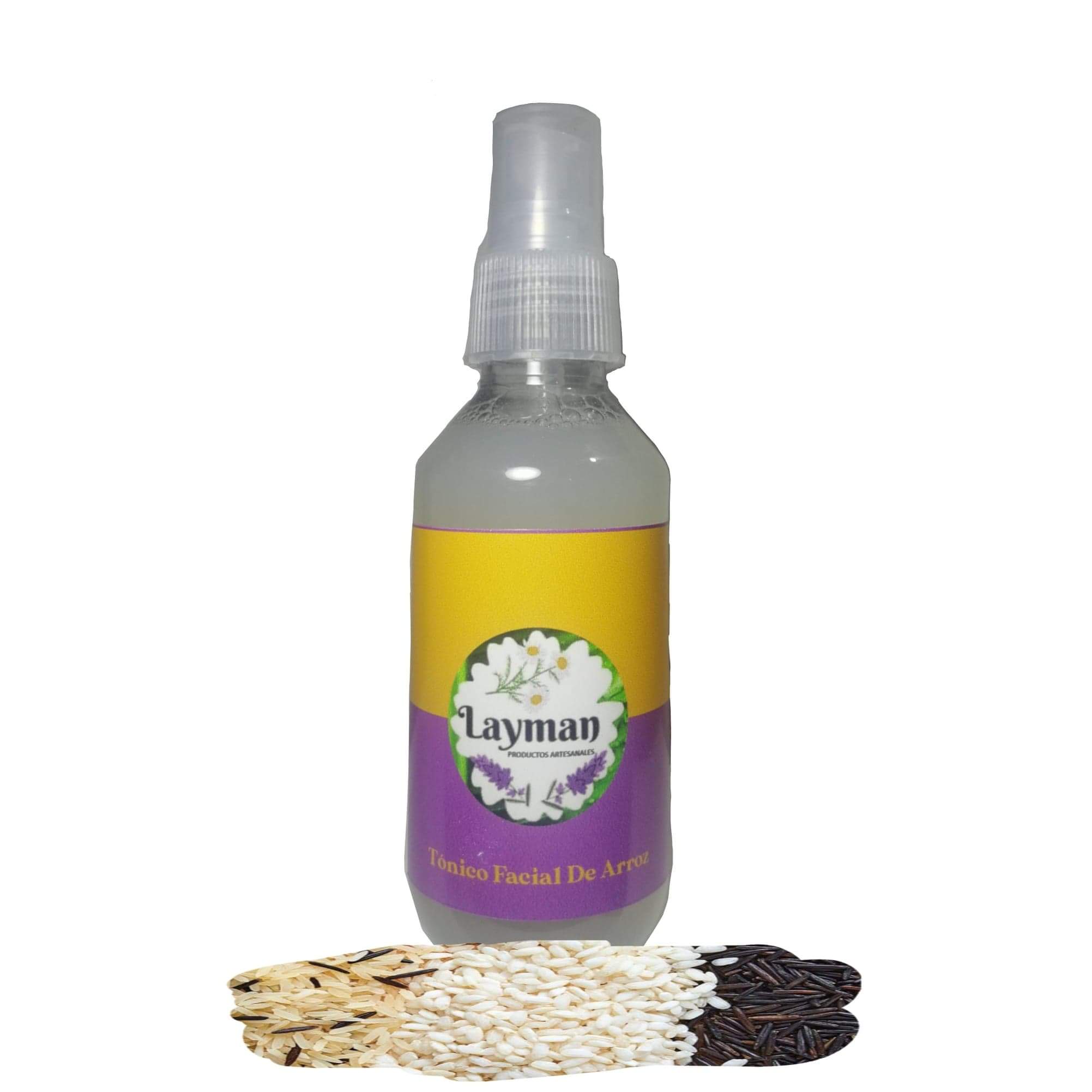 Tónico facial de arroz.