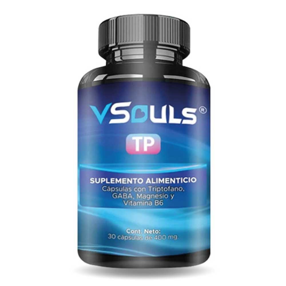 Triptofano vsouls tp con gabba y vitamina b6 30 capsulas