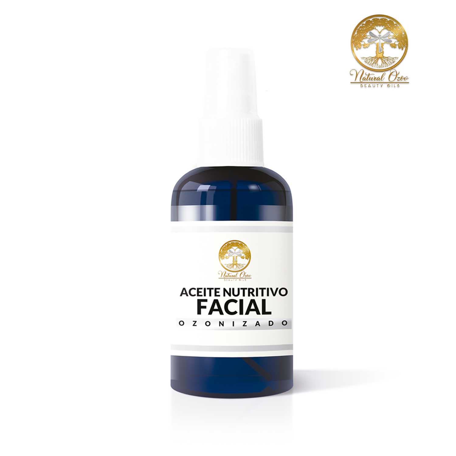 Aceite Nutritivo Facial Ozonizado 30 ml. Efecto Botox