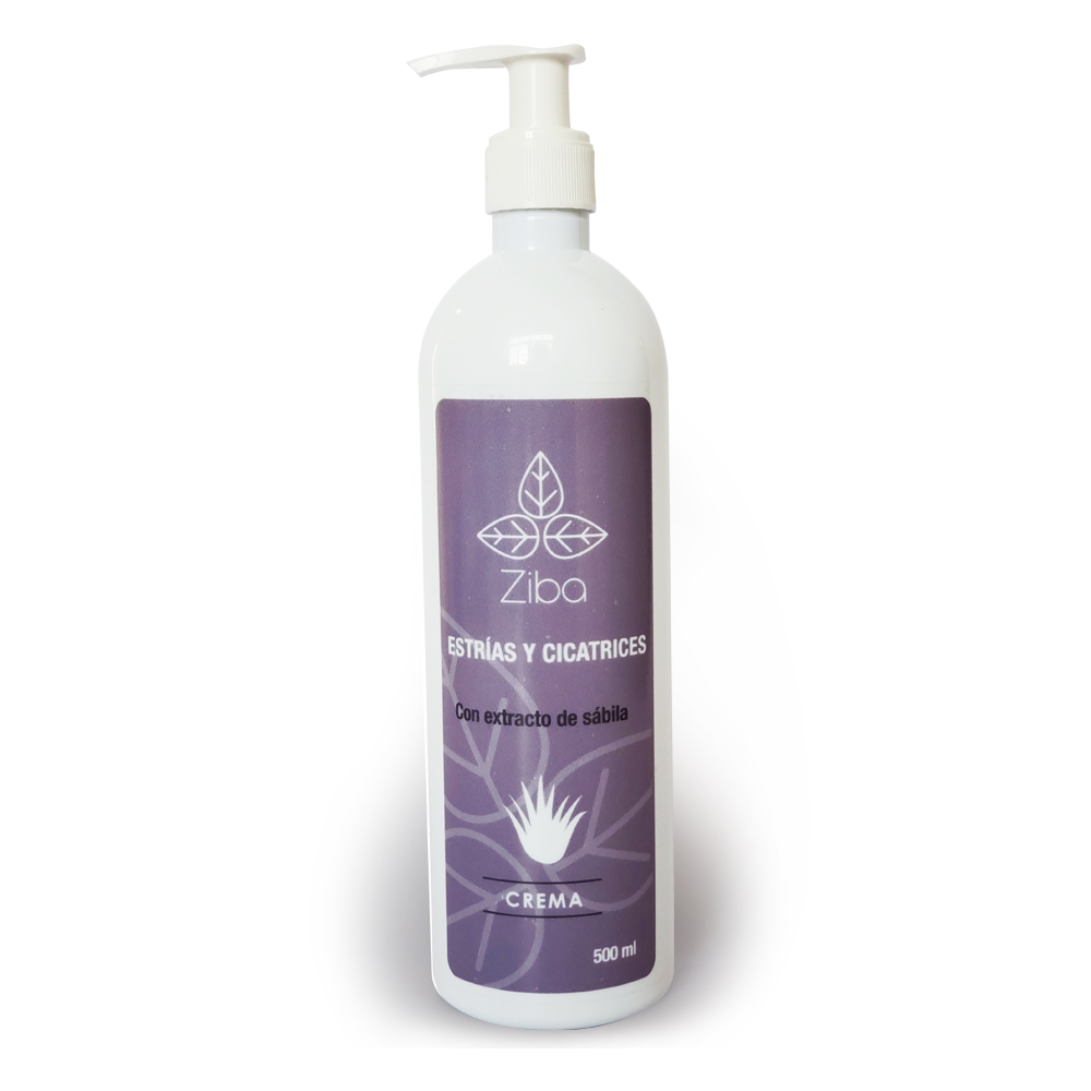 Crema corporal estrías y cicatrices ziba