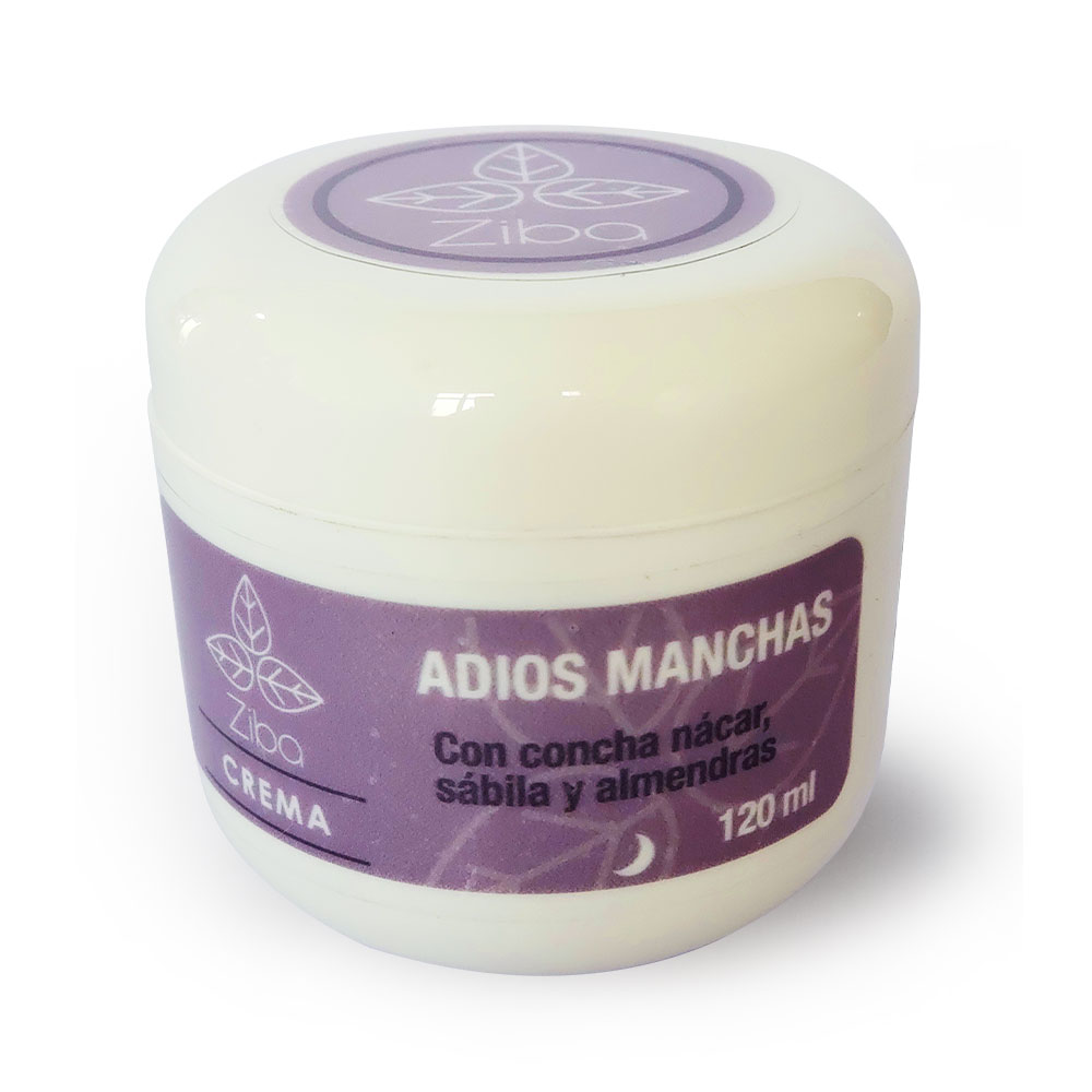 Crema facial adios manchas 120 ml ziba