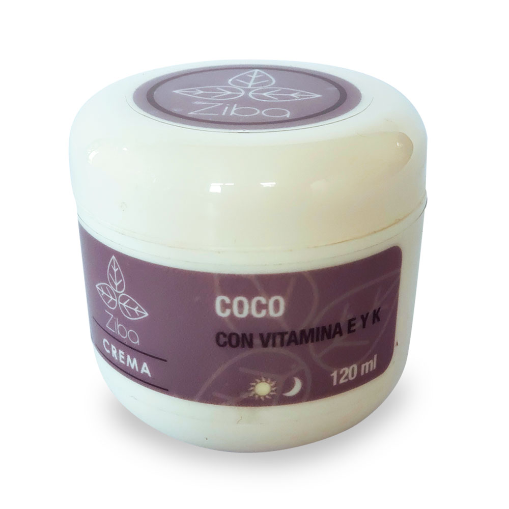 Crema facial coco 120 ml ziba