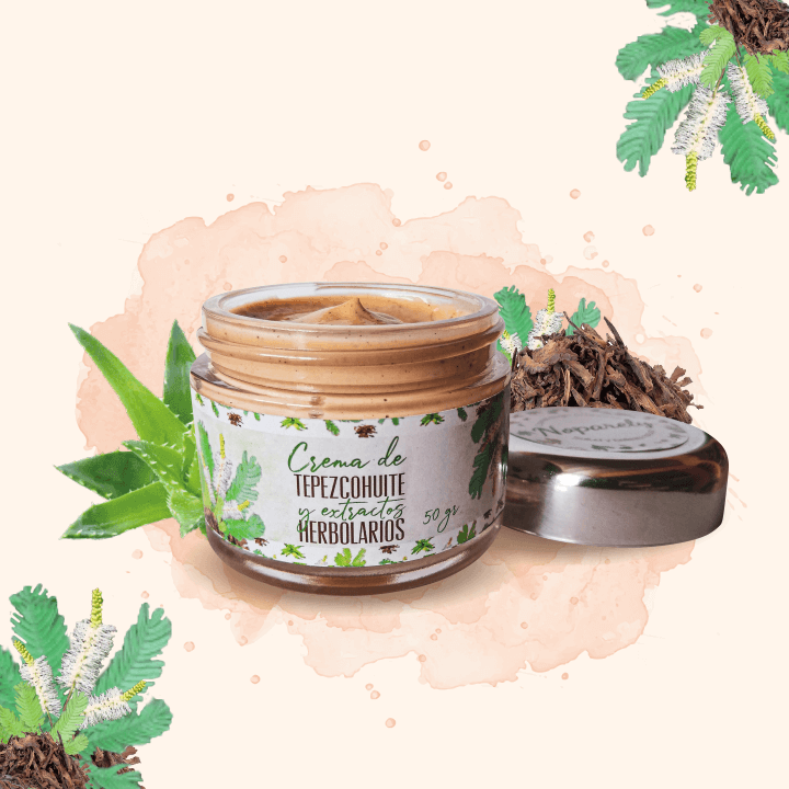 Crema de tepezcohuite. 50 gr.