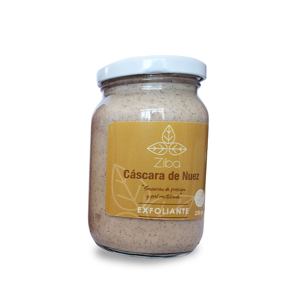 Exfoliante cáscara de nuez ziba